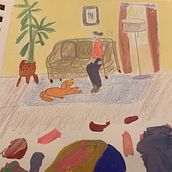 My project for course: Exploratory Sketchbook: Find Your Drawing Style. Traditional illustration, Sketching, Creativit, Drawing, Watercolor Painting, Sketchbook, and Gouache Painting project by hschussler - 09.02.2023