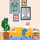 Mi proyecto del curso: Ilustración digital colorida en Procreate. Traditional illustration, Drawing, Digital Illustration, and Digital Drawing project by Pepis Herrera - 09.03.2023