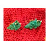 Aretes. Crochet project by Elisa Nicte-ha Piña Rangel - 08.30.2023