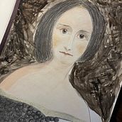 Scrittori con matite colorate. Drawing, Portrait Drawing, Sketchbook, and Colored Pencil Drawing project by Monica Magnani - 09.03.2023