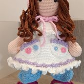 Mi proyecto del curso: Elaboración de muñecas amigurumi románticas Ein Projekt aus dem Bereich H, werk, Spielzeugdesign, Weben, Crochet, Amigurumi und Textildesign von Esperanza Giraldo - 02.09.2023