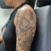 Botánica . Tattoo Design project by Marilyn Cespedes C - 08.29.2023