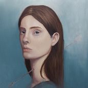 Meu projeto do curso: Introdução ao retrato realista a óleo. Fine Arts, Painting, and Oil Painting project by Soraya Marx - 08.03.2023