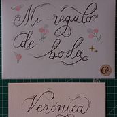 Mi proyecto del curso: Fundamentos de las florituras en la caligrafía inglesa. Un progetto di Calligrafia, Lettering, H e lettering di cora_frigula - 03.08.2023