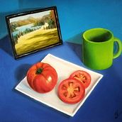 Mi proyecto del curso: Pintura al óleo desde cero. Fine Arts, Painting, and Oil Painting project by Vladimir Gonzalez Avila - 09.04.2023