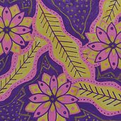My project for course: Botanical Patterns in a Sketchbook: Conquer the Blank Page Ein Projekt aus dem Bereich Traditionelle Illustration, Musterdesign, Botanische Illustration und Sketchbook von Lucia Lehotsk=a - 04.09.2023