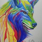 El lobo. Un progetto di Illustrazione tradizionale di evelina_y_l - 04.09.2023