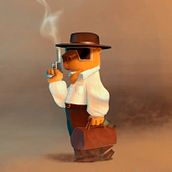 Mi proyecto del curso: Pintura digital de personajes: ilustra con luz y color. Un progetto di Illustrazione tradizionale, Character design, Illustrazione digitale e Pittura digitale di Cristian Andres Ariza Velasquez - 04.09.2023