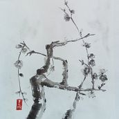My project for course: Introduction to Sumi-e Painting. Traditional illustration, Fine Arts, Painting, Drawing & Ink Illustration project by lionsaidh.smith - 09.05.2023