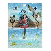 My project for course: Illustration of Dreamlike Female Characters. Un progetto di Design, Illustrazione tradizionale, Disegno a matita, Disegno, Illustrazione digitale e Disegno artistico di Nicola Nicolle - 03.09.2023