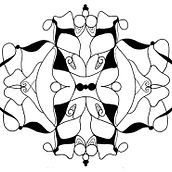 Mein Abschlussprojekt für den Kurs: Mandalas selber machen: Gestalte geometrische Muster. Drawing & Ink Illustration project by isdira_fad - 09.05.2023