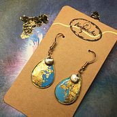 Mein Abschlussprojekt für den Kurs: Schmuckdesign mit Polymer Clay für Anfänger. Accessor, Design, Arts, Crafts, Jewelr, Design, and DIY project by nadinepgates - 09.06.2023