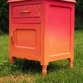 Meu projeto do curso: Upcycling de móveis vintage com técnicas de pintura Ein Projekt aus dem Bereich H, werk, Möbeldesign und - bau, Innendesign, Malerei, DIY, Tischlerei, Dekoratives Malen, Upc, cling, Möbelrestauration, Upc und cling von Raquel Pereira - 07.09.2023