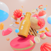 Mi proyecto del curso: Diseño de sets en 3D para productos. Advertising, 3D, Art Direction, Product Design, and 3D Design project by Gabriel Mauricio Castellanos Carvajal - 09.07.2023