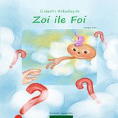 My Mysterious Friend Zoi and Foi. Traditional illustration, Character Design, and Digital Illustration project by Ayşegül Aracı - 08.09.2023