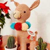 Paca la Alpaca . % Marta Sánchez tarafından hazırlanan Amigurumi projesi - 09.08.2023