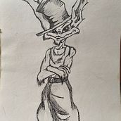 mix de dibujos sin terminar. Ilustração tradicional projeto de Juan Pino - 08.09.2023
