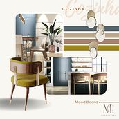 Meu projeto do curso: Cor aplicada ao design de interiores. Interior Design, Decoration, Interior Decoration, Color Theor, and Spatial Design project by Maelí Gueiros - 09.08.2023