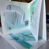 Meu projeto do curso: Caderno criativo: experimente com colagem, estampagem e decupagem. Traditional illustration, Collage, Paper Craft, and Sketchbook project by Simone Villani - 09.08.2023