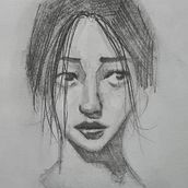 Meu projeto do curso: Retratos realistas a lápis: luz, sombra e proporção. Un proyecto de Ilustración tradicional, Bellas Artes, Bocetado, Dibujo a lápiz, Dibujo, Dibujo de Retrato, Dibujo realista, Dibujo artístico y Dibujo anatómico de Miguel Ângelo Henriques Nolasco - 07.10.2023