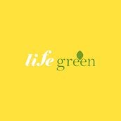 Life Green | Logo Design Concept. Logo Design, T, pograph, and Graphic Design project by Jay Graffiks - 09.09.2023