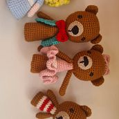 Mi proyecto del curso: Amigurumis: tejido de marionetas de dedo a crochet. Crochet, Amigurumi, and Textile Design project by Melanie López Rodríguez - 09.09.2023