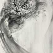 My project for course: Expressive Drawing with Charcoal. Fine Arts, Drawing, Portrait Drawing, and Naturalistic Illustration project by Joanne Xu - 09.09.2023