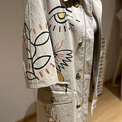 Il mio progetto del corso: Introduzione alla pittura a mano su vestiti. Arts, Crafts, Painting, DIY, Upc, cling, and Textile Design project by serra_marta90 - 09.09.2023