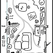 Trying to make sense of a multi-purpose space (and maybe succeeding!) for course: Introduction to Feng Shui. Decoration & Interior Decoration project by kaye_bohemier - 09.09.2023