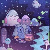 Mi proyecto del curso: Diseño de mundos kawaii: crea ilustraciones alegres. Character Design, Digital Illustration, and Manga project by Ana Victoria Rosas Torres - 09.04.2023