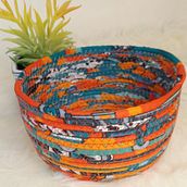 ALTHEA B ROPE BASKET. Arts, and Crafts project by whimseecreations - 09.10.2023