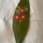 Mi proyecto del curso: Bordado con materiales orgánicos alternativos. Embroider, and Textile Design project by María Graciela Hernández Carmona - 09.10.2023