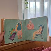Mijn project van de cursus: Karaktercreatie vanuit observatietekeningen. Traditional illustration, Character Design, Drawing, and Sketchbook project by Cecile de Vries - 09.10.2023