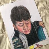 Meu projeto do curso: Caderno de retratos: explore o rosto humano. Un proyecto de Dibujo, Dibujo de Retrato, Dibujo artístico, Bocetado y Sketchbook de Giovanna Segeti - 10.09.2023