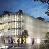Edificio en esquina . Un projet de Design , 3D, Architecture, ArchVIZ , et Modélisation 3D de Pablo Miguel Francisco - 07.09.2023