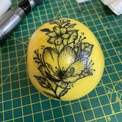 Meu projeto do curso: Introdução à tatuagem. Traditional illustration, Tattoo Design, and Botanical Illustration project by Michelle Siedler - 06.22.2023