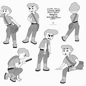 Il mio progetto del corso: Character design per animazione con Photoshop. Animation, Character Design, and Character Animation project by Sabrina Marzulli - 09.11.2023