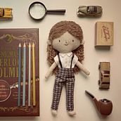 Mi proyecto del curso: Muñecos de tela: diseño, costura y creación de contenido. Arts, Crafts, To, Design, Social Media, Mobile Photograph, Product Photograph, Sewing, Instagram Photograph, Patternmaking, and Dressmaking project by raqueldhr - 09.11.2023