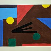 Mi proyecto del curso: Diseño de composiciones de arte abstracto. Projekt z dziedziny Design, Trad, c, jna ilustracja,  Sztuki piękne, Projektowanie graficzne, Projektowanie c i frowe użytkownika Maria Jesus Franco - 12.09.2023