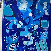 Mi proyecto del curso: Introducción a la pintura mural decorativa. Un projet de Peinture, Art urbain, Illustration numérique, Peinture acr, lique , et Peinture décorative de karen_studio - 11.09.2023