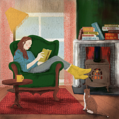 My project for course: Creating a Compelling Animated Illustration in Adobe Fresco. Animation, 2D Animation, Digital Illustration, and Digital Drawing project by Agnieszka Goclowska - 09.12.2023