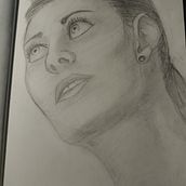 Mi proyecto del curso: Dibujo anatómico de la cabeza humana. Fine Arts, Pencil Drawing, Drawing, Portrait Drawing, Realistic Drawing, and Figure Drawing project by Tino García Mallorquín - 09.12.2023