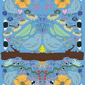 Un mundo fantastico. Un progetto di Illustrazione tradizionale e Design di Italo Cianci Chiriboga - 12.09.2023