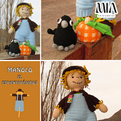 Manolo y sus amigos. Projekt z dziedziny Amigurumi, Sz, dełkowanie i  Tkactwo użytkownika Mónica Ibarra Allende - 13.09.2023
