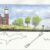 My project for course: Watercolor Travel Journal. Traditional illustration, Watercolor Painting, Architectural Illustration, and Sketchbook project by barrylsky - 09.13.2023