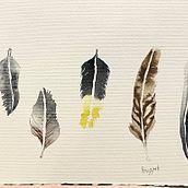 My project for course: Watercolor Wildlife in Positive and Negative. Un progetto di Illustrazione tradizionale, Belle arti, Pittura, Disegno, Pittura ad acquerello, Illustrazione botanica e Illustrazione naturalistica di Upasana Saigal - 13.09.2023