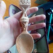 My project for course: Introduction to Chip Carving for Wooden Patterns. Arts, Crafts, Interior Design, DIY, and Woodworking project by mar_k82 - 09.13.2023