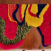 Curves. Arts, Crafts, Fiber Arts, Textile Design, Interior Decoration, and Punch Needle project by mgcotrim - 09.10.2023