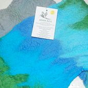 Nuno Felting - feltragem molhada. Un progetto di Design di accessori e Belle arti di danigrez - 13.09.2023