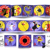 Mon projet du cours : Illustration vintage pour des livres jeunesse attrayants. Editorial Design, Paper Craft, Bookbinding, Children's Illustration, Narrative, and Children's Literature project by Julia Bellini - 09.13.2023